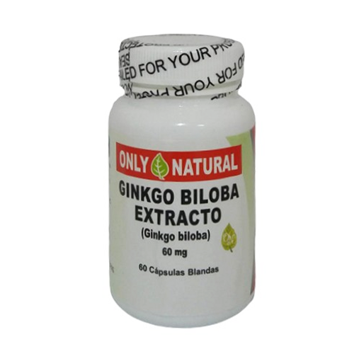 Ginkgo Biloba Capsulas 60mg