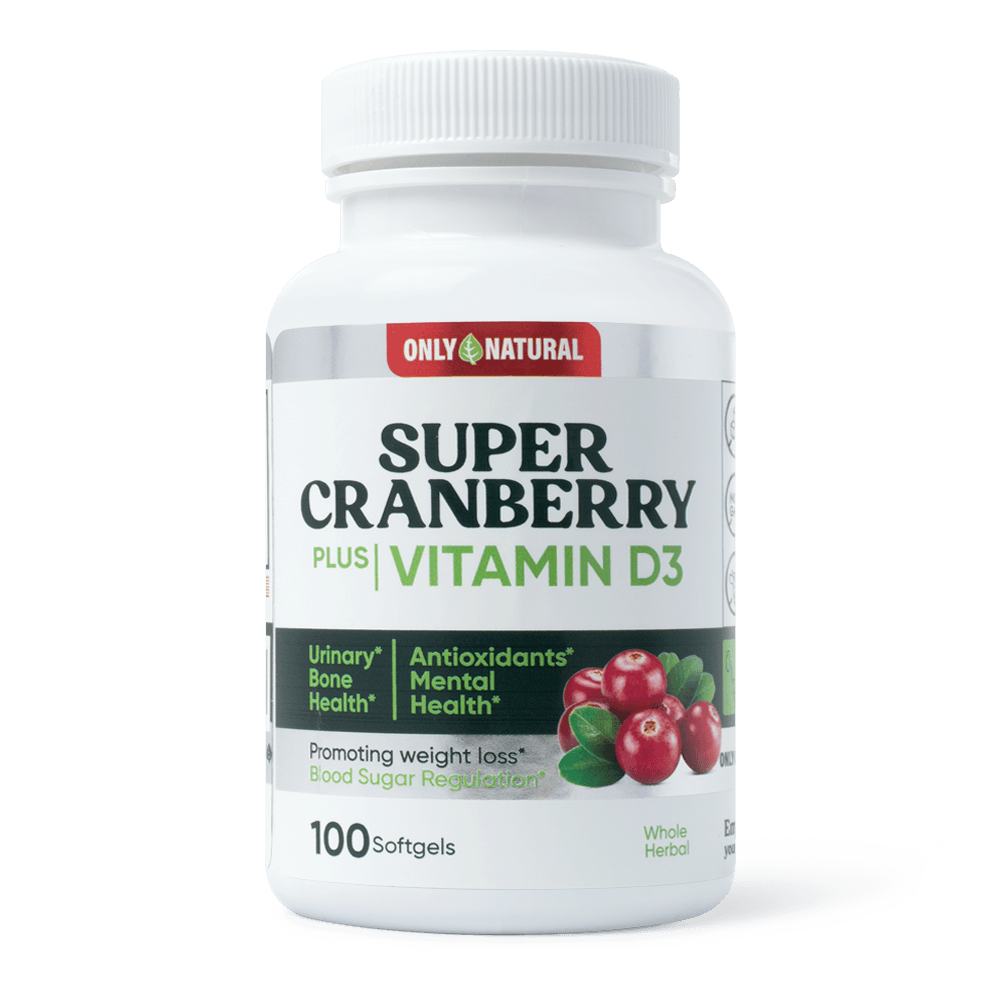 Super Cranberry + Vitamina D3 Capsulas