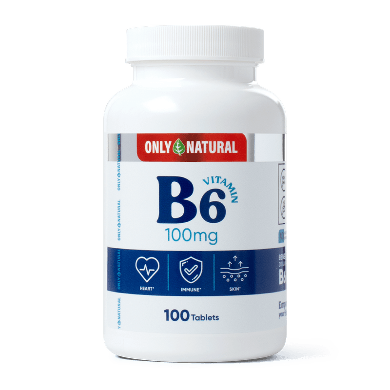 Vitamina B-6 Tabletas 100mg