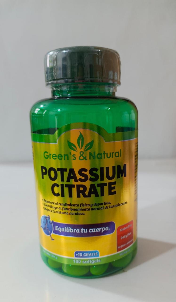 Citrato  de potasio